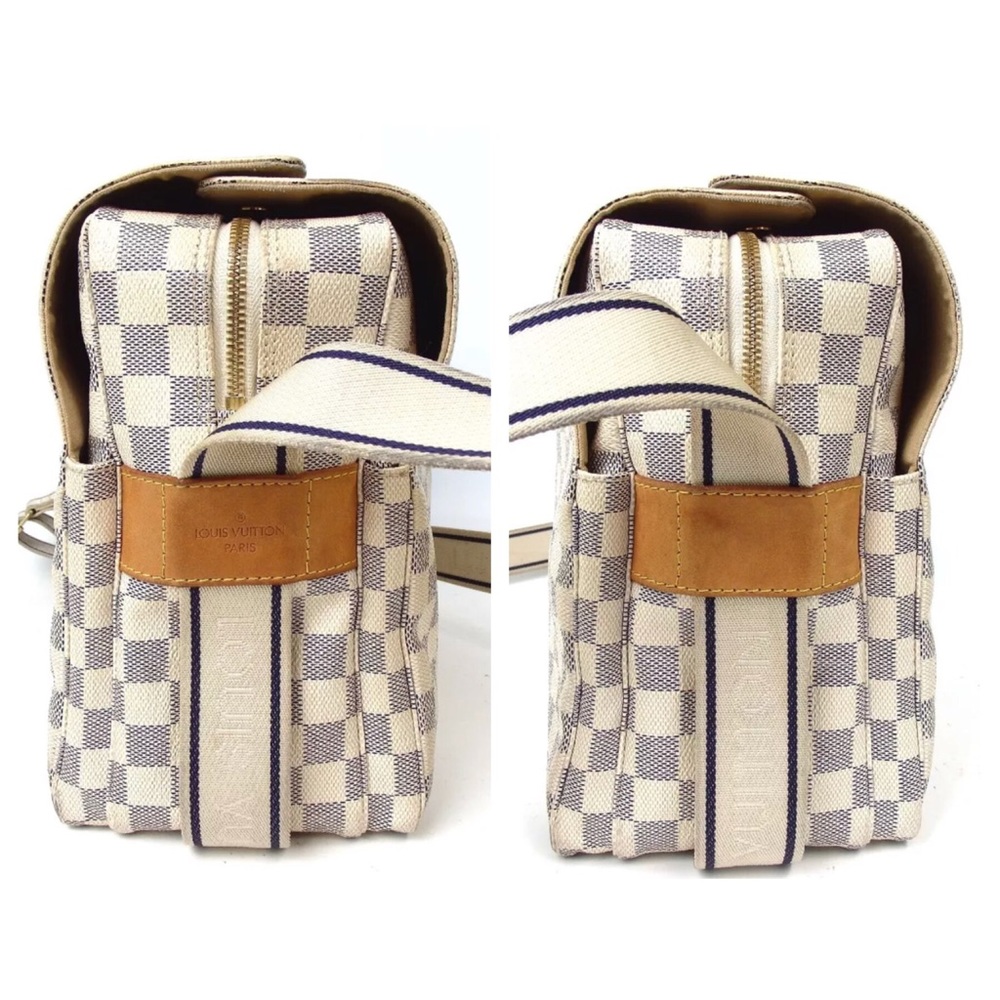 Auth Louis Vuitton Naviglio Damier Azur Messenger - Picture 4 of 8